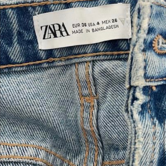Zara jeans, like new, never washed, Size 4/36 - Picture 6 of 8